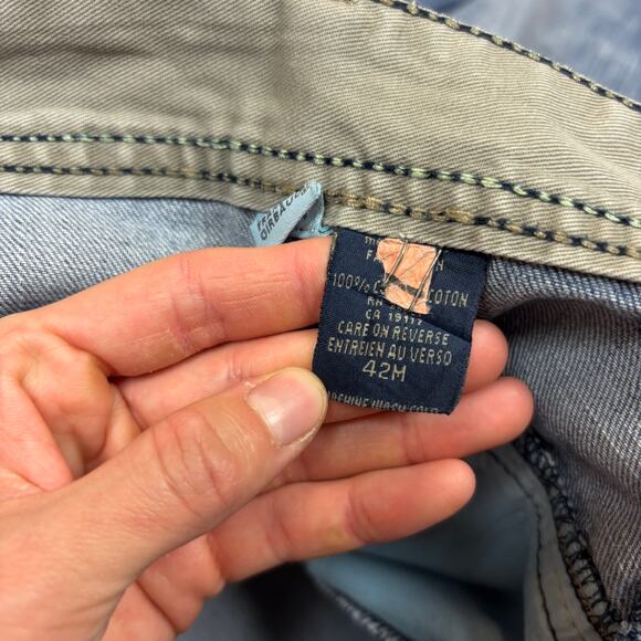 Marithe Francois Girbaud MFG Baggy Jeans Wide Leg Men's 42x34 Skater - Picture 11 of 14